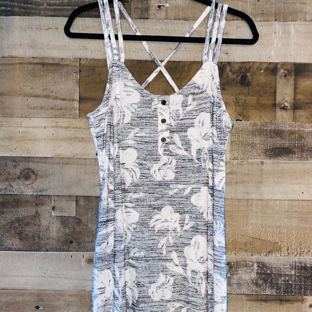 Market & Spruce Leigh Button Detail Knit Dress